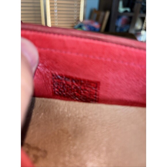 UGG Dempsey Driving Shoes Leather Loafers Red Women Size 8 Slippers Sandals - Picture 7 of 8